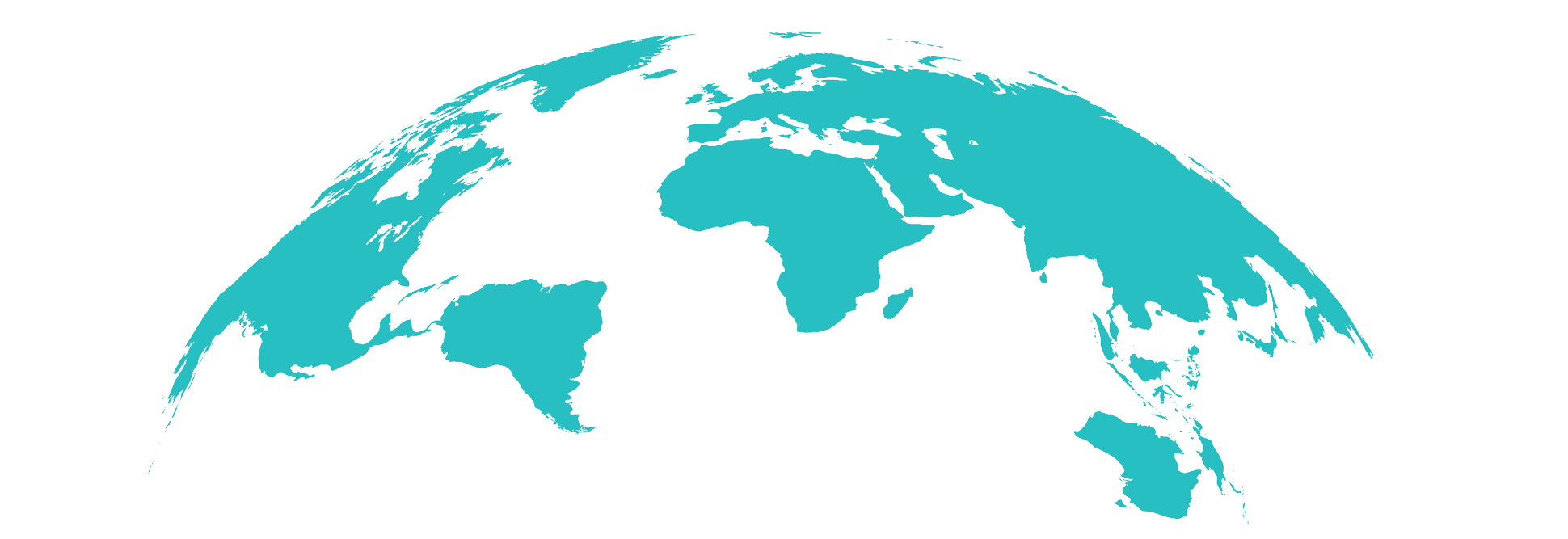 Chapters located in a world map