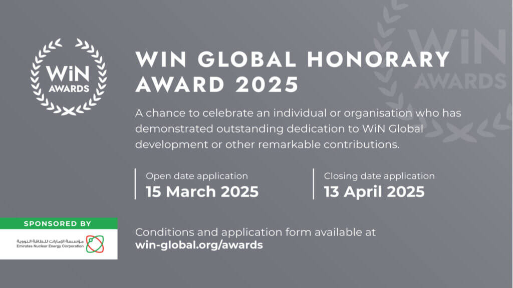 WiN Global Honorary Award 2025